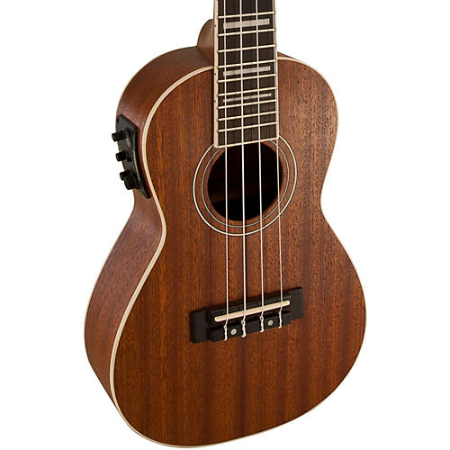 Concert All-Mahogany Acoustic-Electric Ukulele with USB