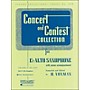 Hal Leonard Concert And Contest Collection E Flat Alto Saxophone Piano Accompaniment