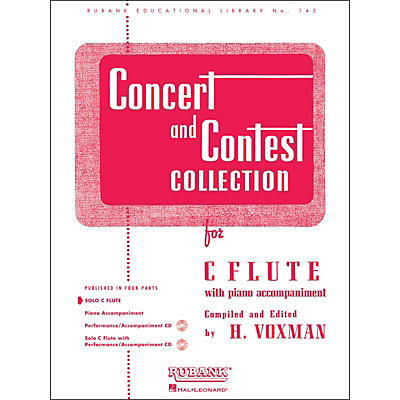 Hal Leonard Concert And Contest Collections for C Flute Solo Part Only