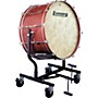 Ludwig Concert Bass Drum w/ Fiberskyn Heads & LE787 Stand Mahogany Stain 16x32