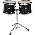 Black Swamp Percussion Concert Black Concert Tom Set with Stand 6 and 8 in.15 and 16 in.