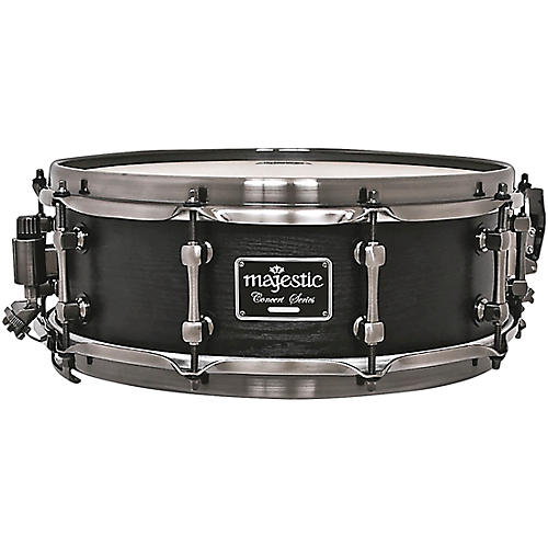 Majestic Concert Black Snare Drum Maple 14x5