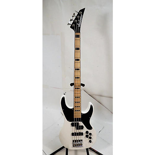 Jackson Concert Electric Bass Guitar Snow White
