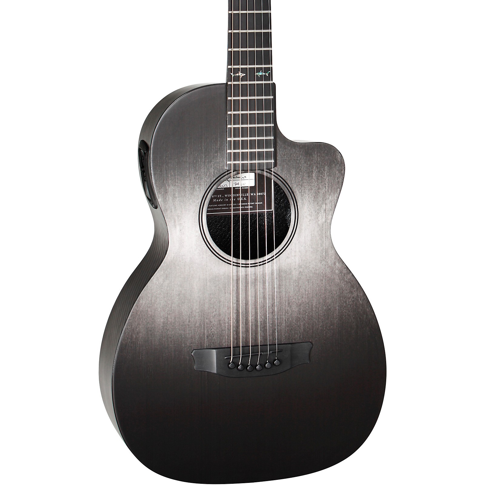 RainSong Concert Hybrid Series CHPA Parlor AcousticElectric Guitar with L.R. Baggs Anthem