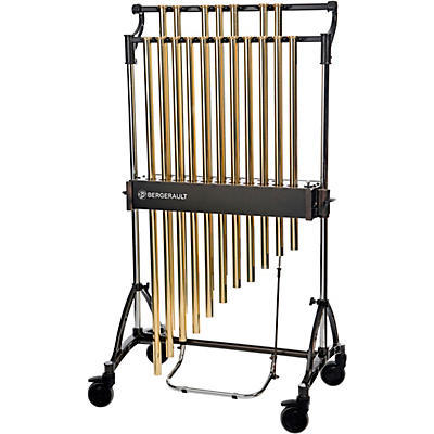 Bergerault Concert Series Chimes, 1.5 Octave (C5-F6), Gold Tubes