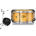 Pearl Concert Series Snare Drum with Stand and Free Bag 14 x 6.5 in. Piano Black14 x 5.5 in. Natural