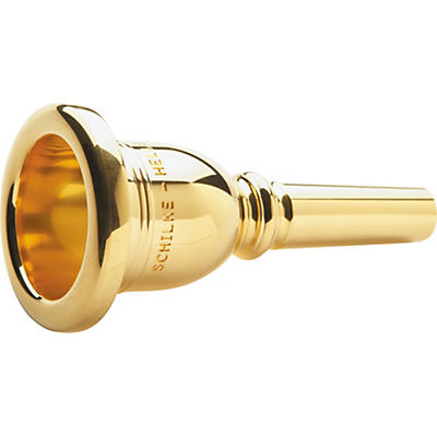 Schilke Concert Series Tuba Mouthpiece in Gold