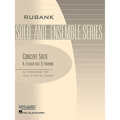 Rubank Publications Concert Suite (Woodwind Trio - Grade 4) Rubank Solo/Ensemble Sheet Series