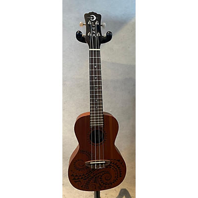 Luna Guitars Concert Tattoo Ukulele