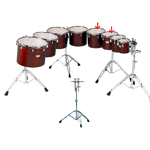Concert Tom Set with WS860A Stand
