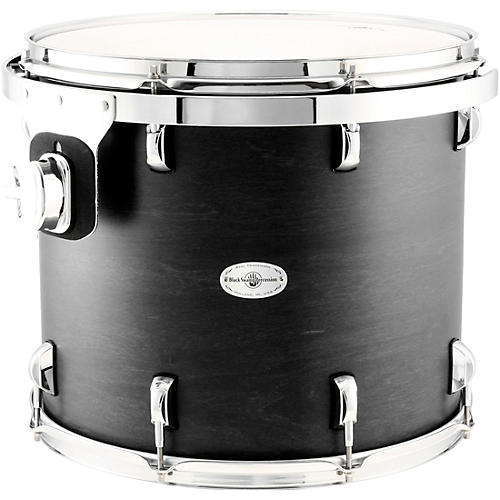 Black Swamp Percussion Concert Tom in Satin Concert Black Stain 16 in.