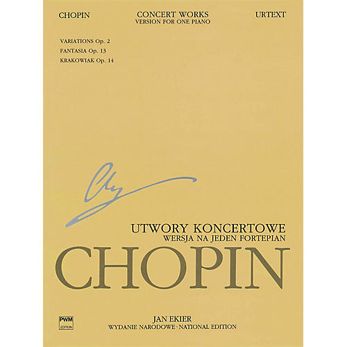 PWM Concert Works for Piano and Orchestra PWM Softcover Composed by Frederic Chopin Edited by Jan Ekier
