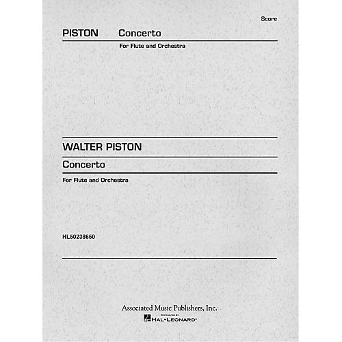 Associated Concerto (1971) (Miniature Full Score) Study Score Series Composed by Walter Piston