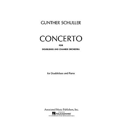 Associated Concerto (Double Bass Part) String Solo Series Composed by Gunther Schuller