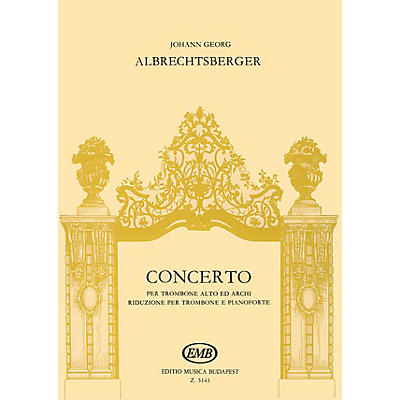 Editio Musica Budapest Concerto EMB Series by Johann Georg Albrechtsberger