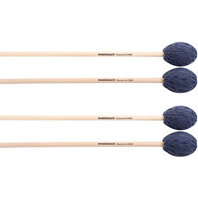 Malletech Concerto Marimba Mallets Set of 4 (2 Matched Pairs)