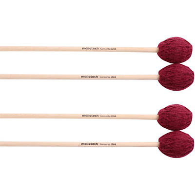 Malletech Concerto Marimba Mallets Set of 4 (2 Matched Pairs)