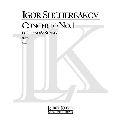 Lauren Keiser Music Publishing Concerto No. 1 for Piano and Strings LKM Music Series by Igor Shcherbakov