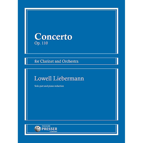 Concerto Op. 110 for Clarinet and Orchestra