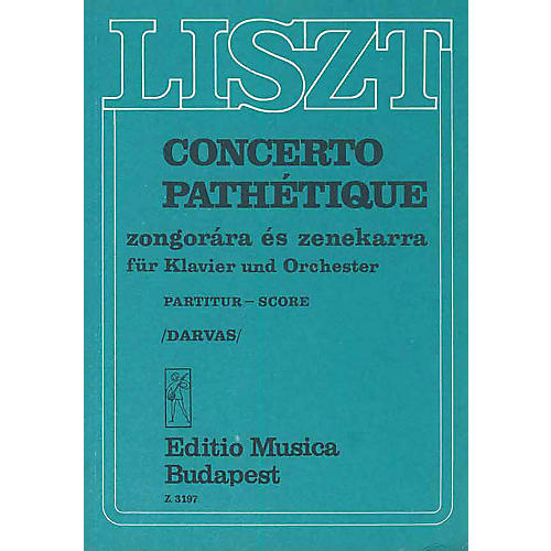 Concerto Pathetique For Piano And Orchestra Score EMB Series
