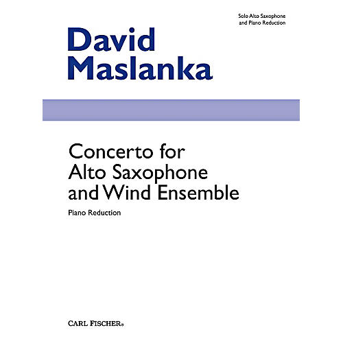 Concerto for Alto Saxophone and Wind Ensemble (Book + Sheet Music)