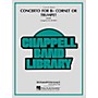 Hal Leonard Concerto for Bb Cornet or Trumpet Concert Band Level 4 Arranged by W.J. Duthoit