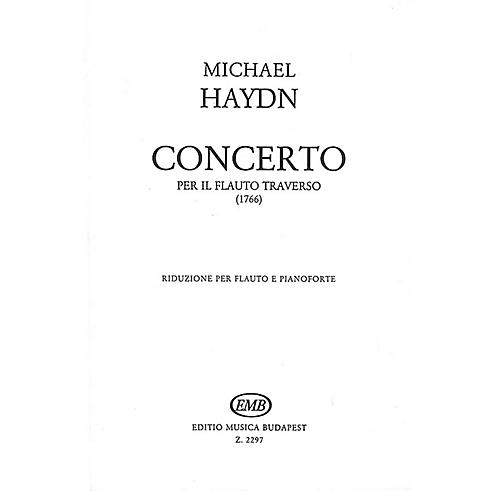 Editio Musica Budapest Concerto for Flute EMB Series by Michael Haydn