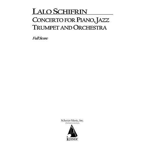 Lauren Keiser Music Publishing Concerto for Piano, Jazz Trumpet and Orchestra (Full Score) LKM Music Series by Lalo Schifrin