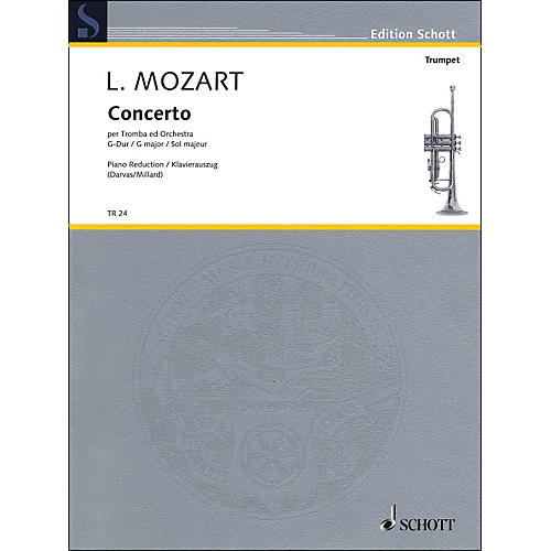 Hal Leonard Concerto for Trumpet And Orchestra In G Major Trumpet In C And Piano