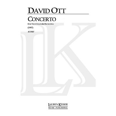 Lauren Keiser Music Publishing Concerto for Two Cellos and Orchestra LKM Music Series Composed by David Ott