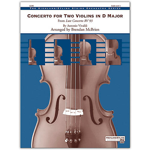 Concerto for Two Violins in D Major Conductor Score 3