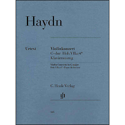 G. Henle Verlag Concerto for Violin And Orchestra in G Major Hob VIIa:4 By Haydn