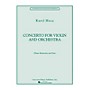 Associated Concerto for Violin and Orchestra String Series Composed by Karel Husa