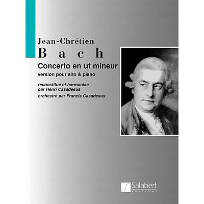 Editions Salabert Concerto in C Minor String Solo Series Composed by Johann Christian Bach Edited by Henri Casadesus