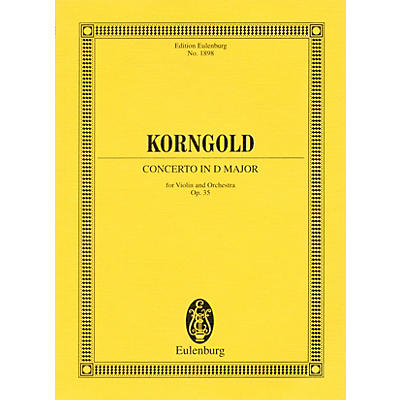 Eulenburg Concerto in D Major, Op. 35 (Study Score) Misc Series Softcover Composed by Erich Korngold