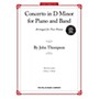 Willis Music Concerto in D Minor Willis Series by John Thompson (Level Mid-Inter)