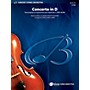 Alfred Concerto in D String Orchestra Grade 3.5 Set