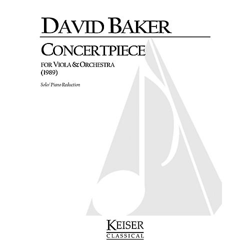 Lauren Keiser Music Publishing Concertpiece (Viola with piano) LKM Music Series Composed by David Baker