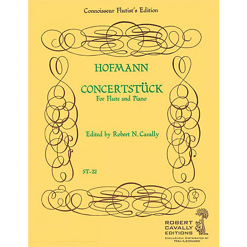 Concertstück, Op. 98 (Connoisseur Flutist's Edition) Robert Cavally Editions Series by Heinrich Hofmann
