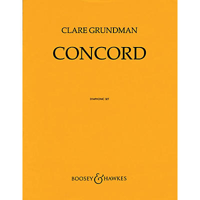 Boosey and Hawkes Concord (Score and Parts) Concert Band Level 4 Composed by Clare Grundman