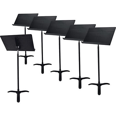 Proline Conductor Sheet Music Stand 6-Pack - Black