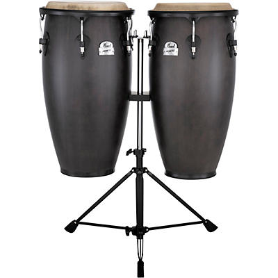 Pearl Conga and Tumba Set, 11.75" and 12.5" With Stand -
