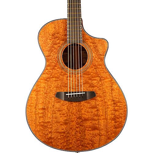 Breedlove Congo Figured Sapele Concert CE Acoustic-Electric Guitar Condition 1 - Mint Natural