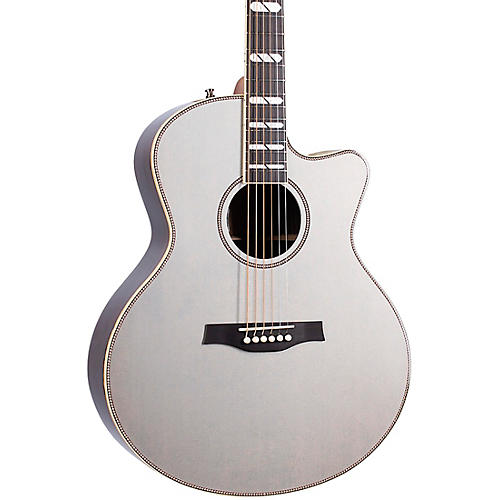 Godin Connaisseur Rosewood Mini Jumbo Acoustic-Electric Guitar Satina Gray