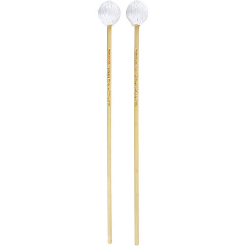 Marimba One Conrado Moya Signature Birch Handle Mallets Medium Soft White Yarn
