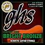 GHS Contact Core Bright Bronze Medium Acoustic Guitar Strings (11-50)