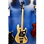Used Squier Contemporary Active Jazz Bass Electric Bass Guitar Gold