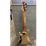 Used Squier Contemporary Active Jazz Bass HH V Electric Bass Guitar Shoreline Gold