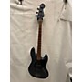 Used Squier Contemporary Active Jazz Bass HH V Electric Bass Guitar Satin Black