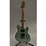 Used Squier Contemporary Active Starcaster Hollow Body Electric Guitar Mint Green